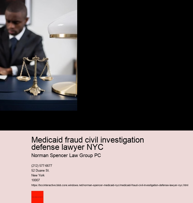What is the Significance of a Medicaid Fraud Attorney in NYC's Legal System?