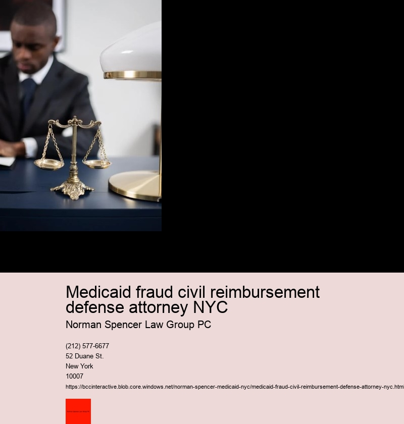 Legal consequences of Medicaid fraud in New York City