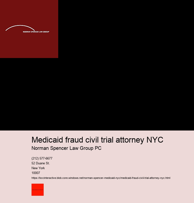 Legal consequences of Medicaid fraud in New York City